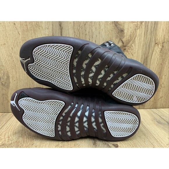 Air Jordan 12 x A Ma Maniere Womens Size 8 Retro SP Black DV6989-001 Mid Shoes - Picture 12 of 13